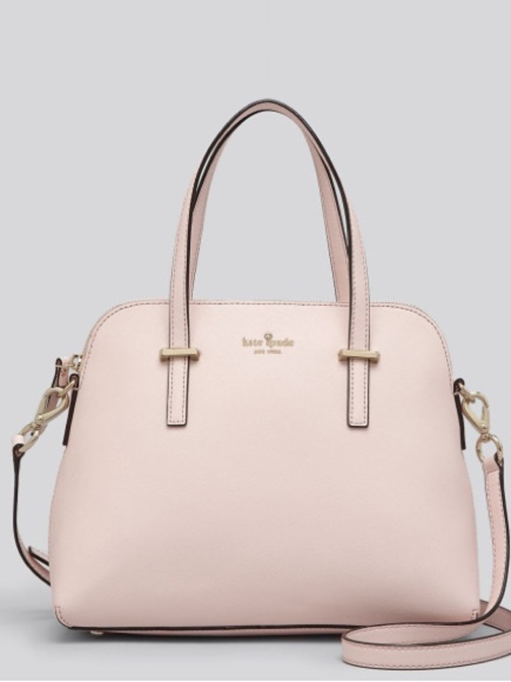 kate spade Pink Saffiano Dome Satchel